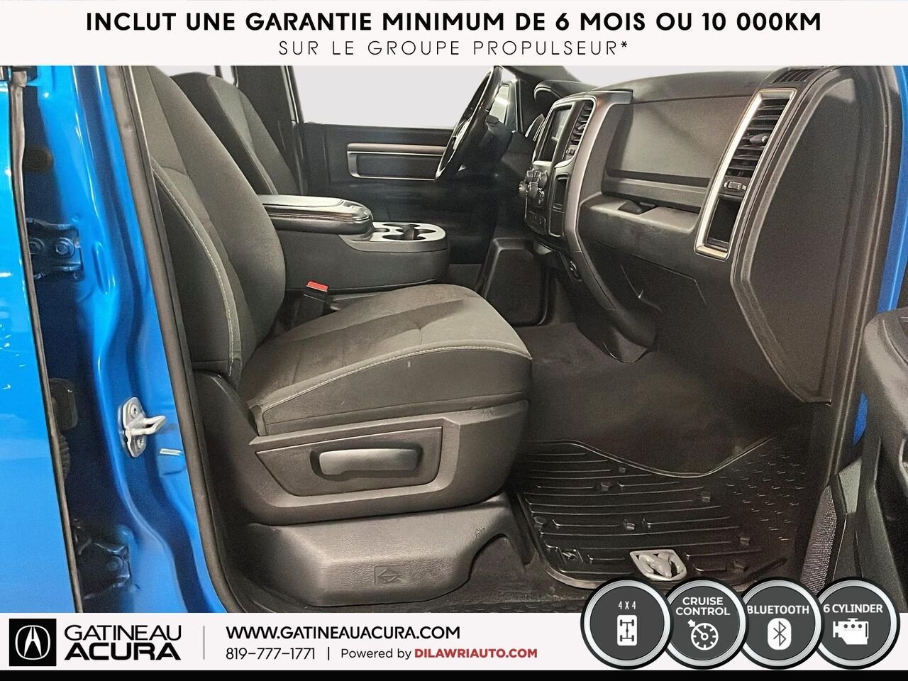 Ram 1500 Classic Warlock Quad Cab 4x4 2021 Bleu Ottawa & Gatineau - photo #17
