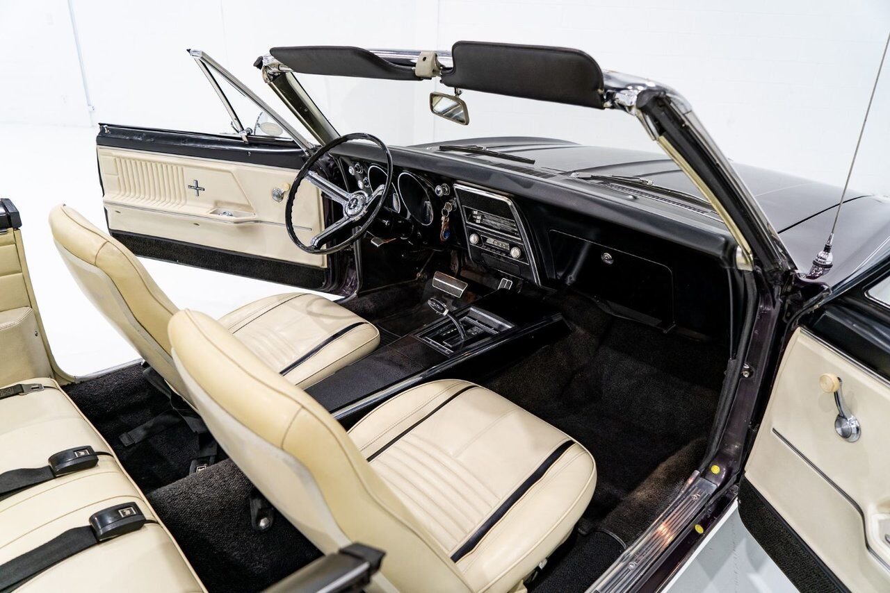 1967 Chevrolet Camaro PRIX EN USD Convertible Beautifully presented from former Restoration Purple Montreal - photo #77