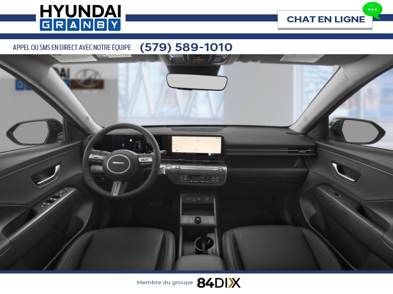 HYUNDAI Kona 2026 Gris écotronique Granby - photo #4