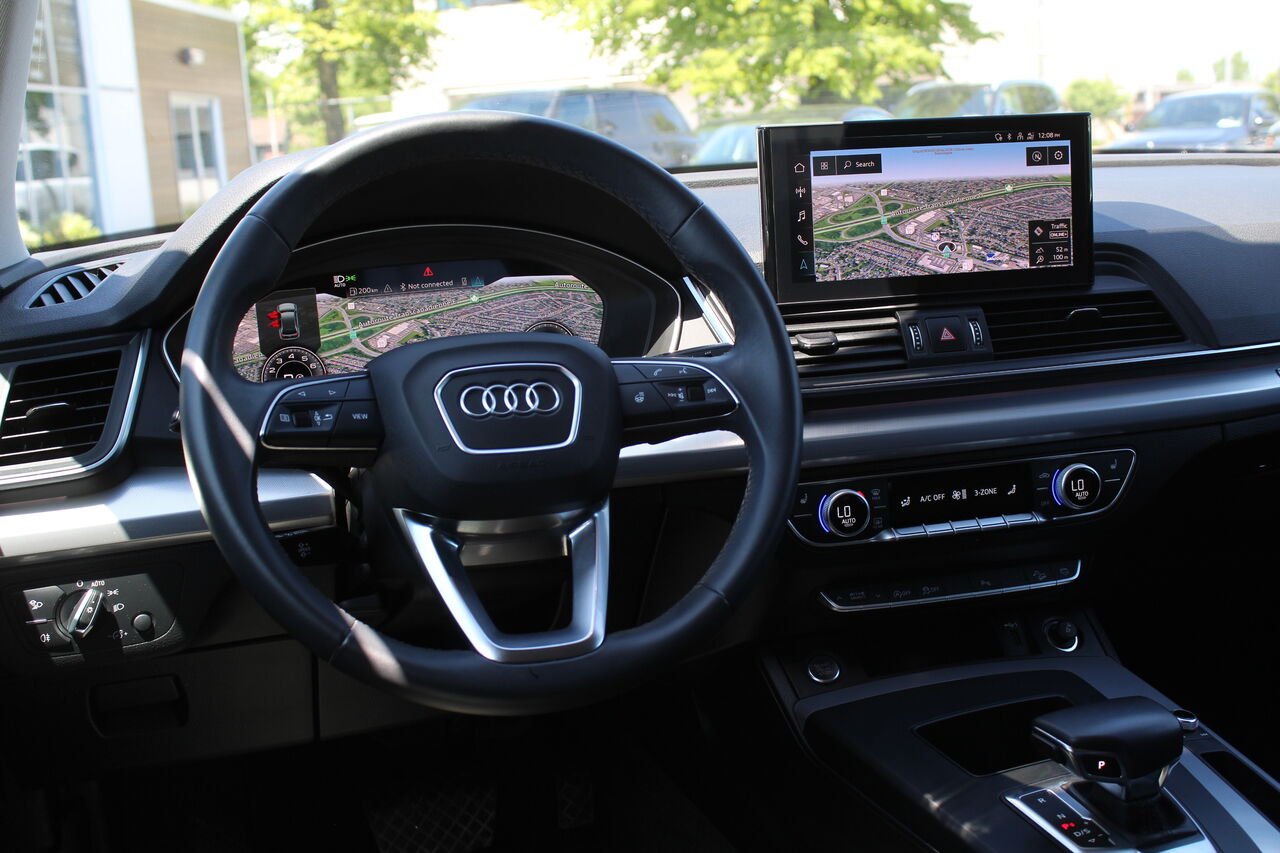 2022 Audi Q5 VIN: WA1EABFY3N2063336 Black Sainte-Rose - photo #12