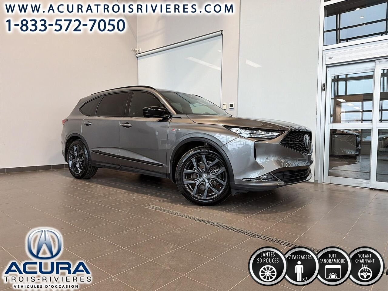 Acura MDX 2024 Gris Trois-Rivières - photo #0