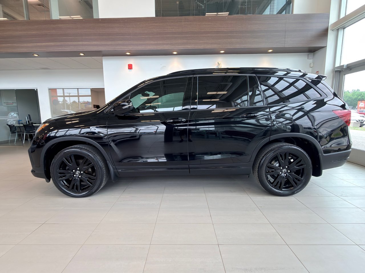 2019 Honda Pilot Black Notre-Dame-des-Prairies - photo #7