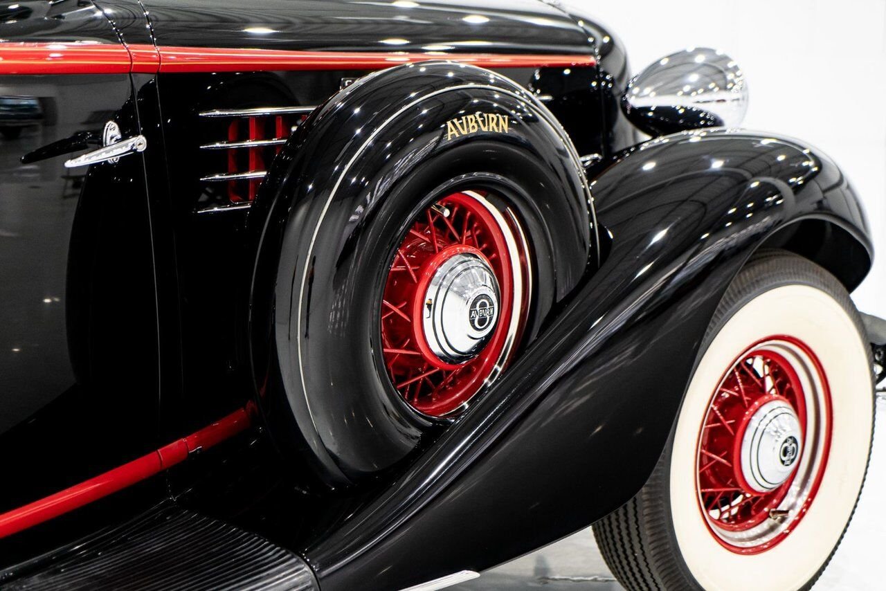 Auburn 851 Supercharge Phaeton **PRIX EN USD** 1935 Noir Montréal - photo #5
