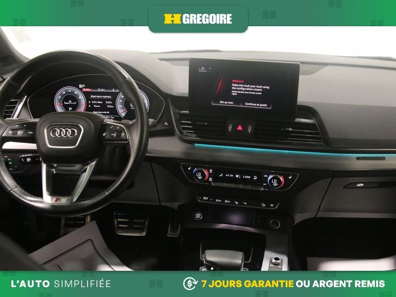 Audi Q5 821191 | Technik S AWD AUTO A/C CUIR TOIT NAV MAGS CAM RECU 2022 Blanc Laval - photo #19