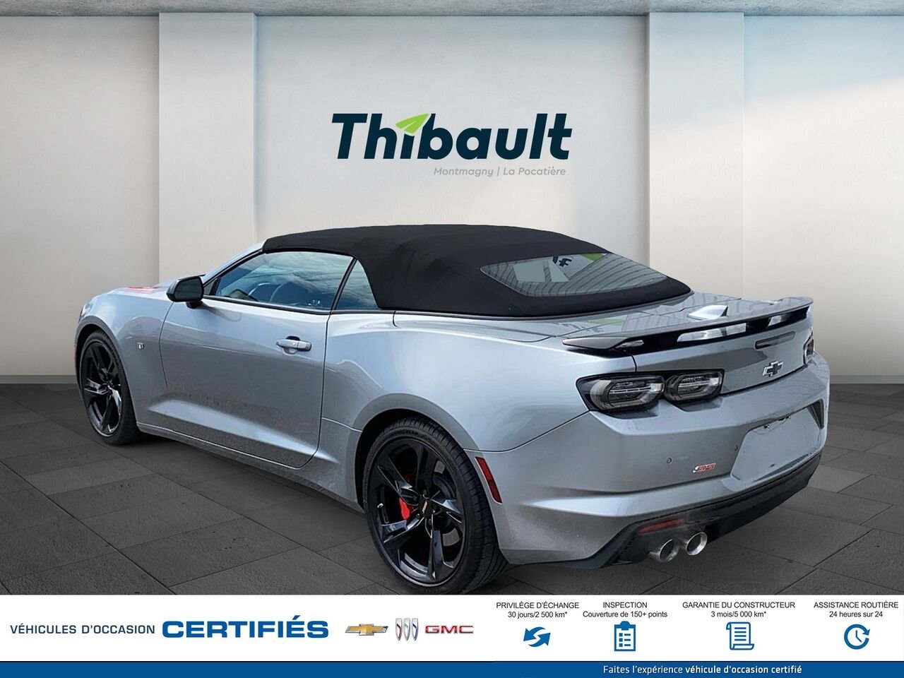 2024 CHEVROLET CAMARO 2SS cabriolet 2 portes Grey Montmagny - photo #3