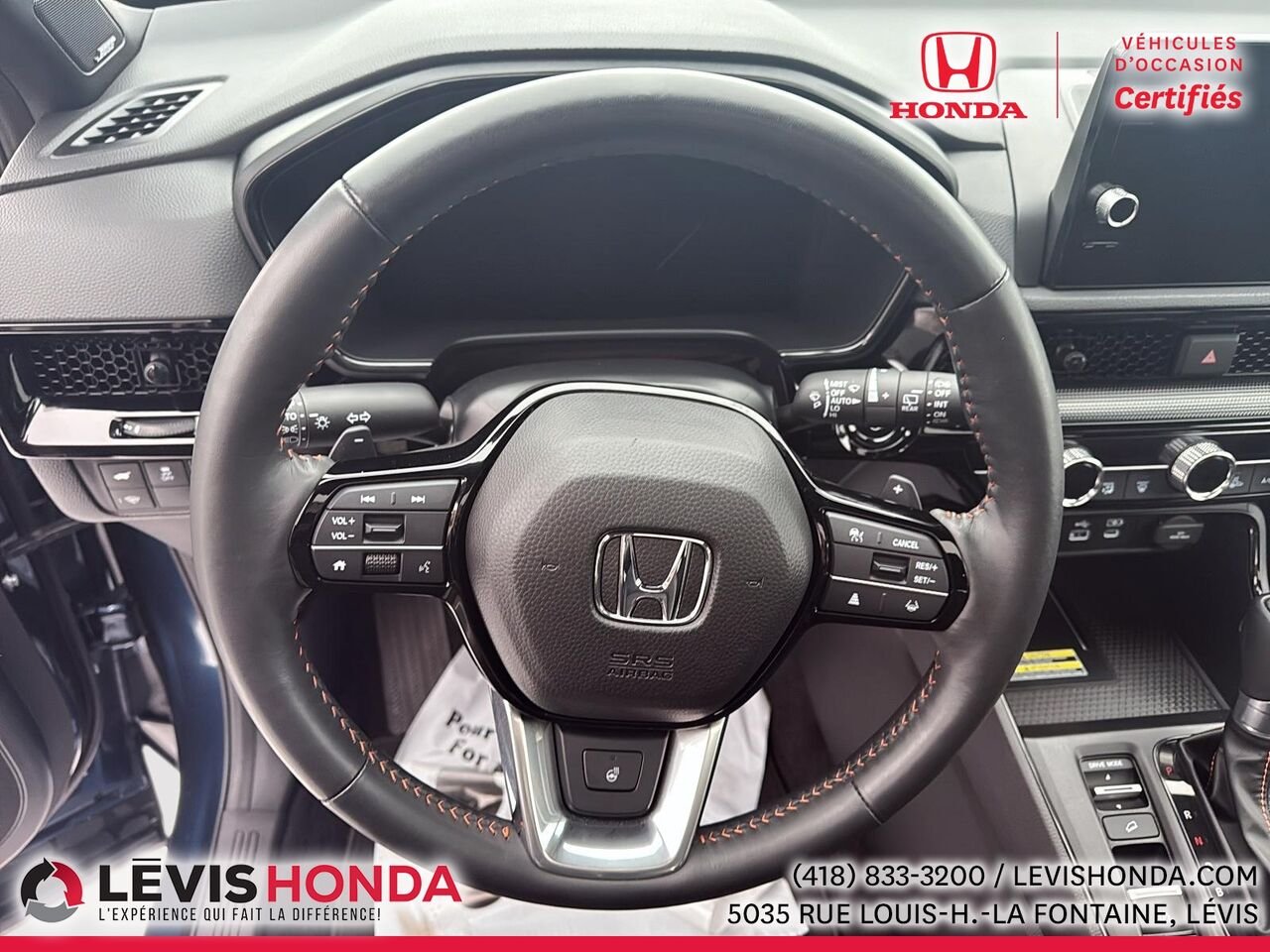 Honda CR-V Touring Hybride AWD Touring Traction Intégrale 2025 Bleu Lévis - photo #18