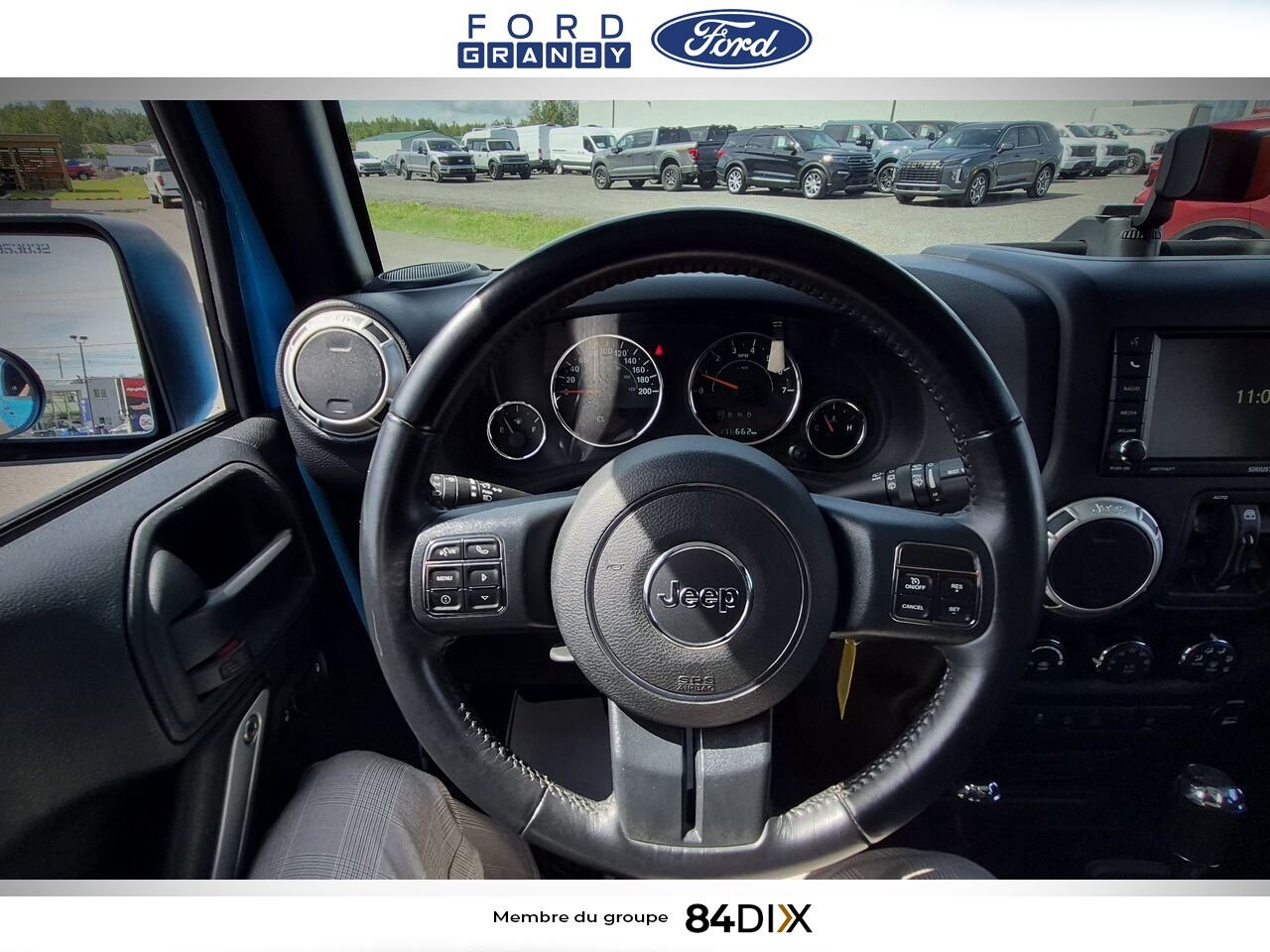 Jeep Wrangler Unlimited 2017 Bleu Granby - photo #14