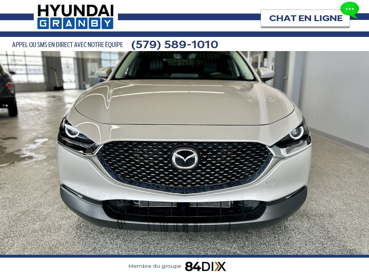 Mazda CX-30 2022 Gris Granby - photo #2