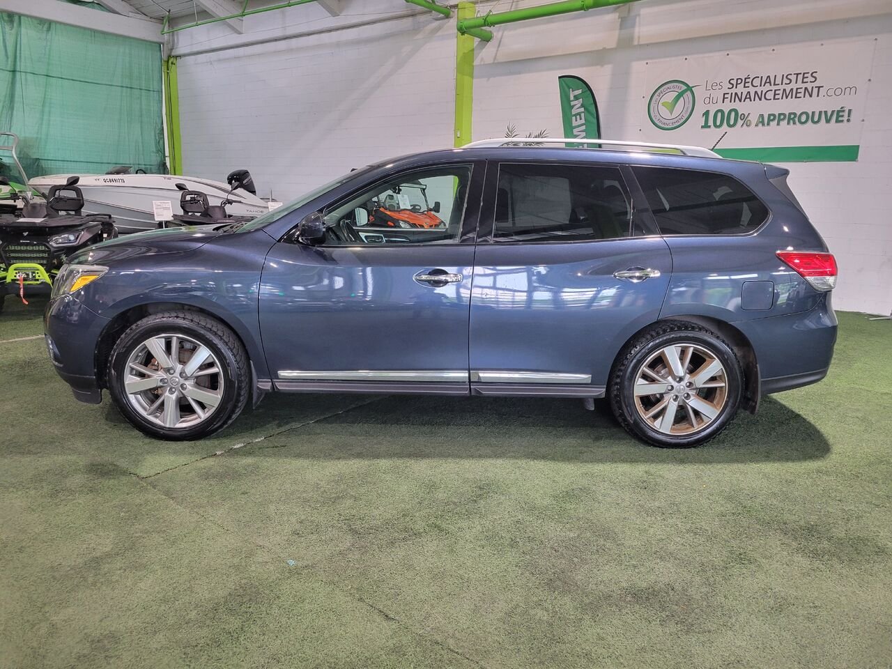 2016 Nissan Pathfinder Blue  - photo #2