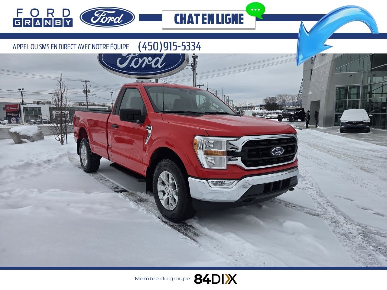 2022 Ford F-150 Red Granby - photo #0