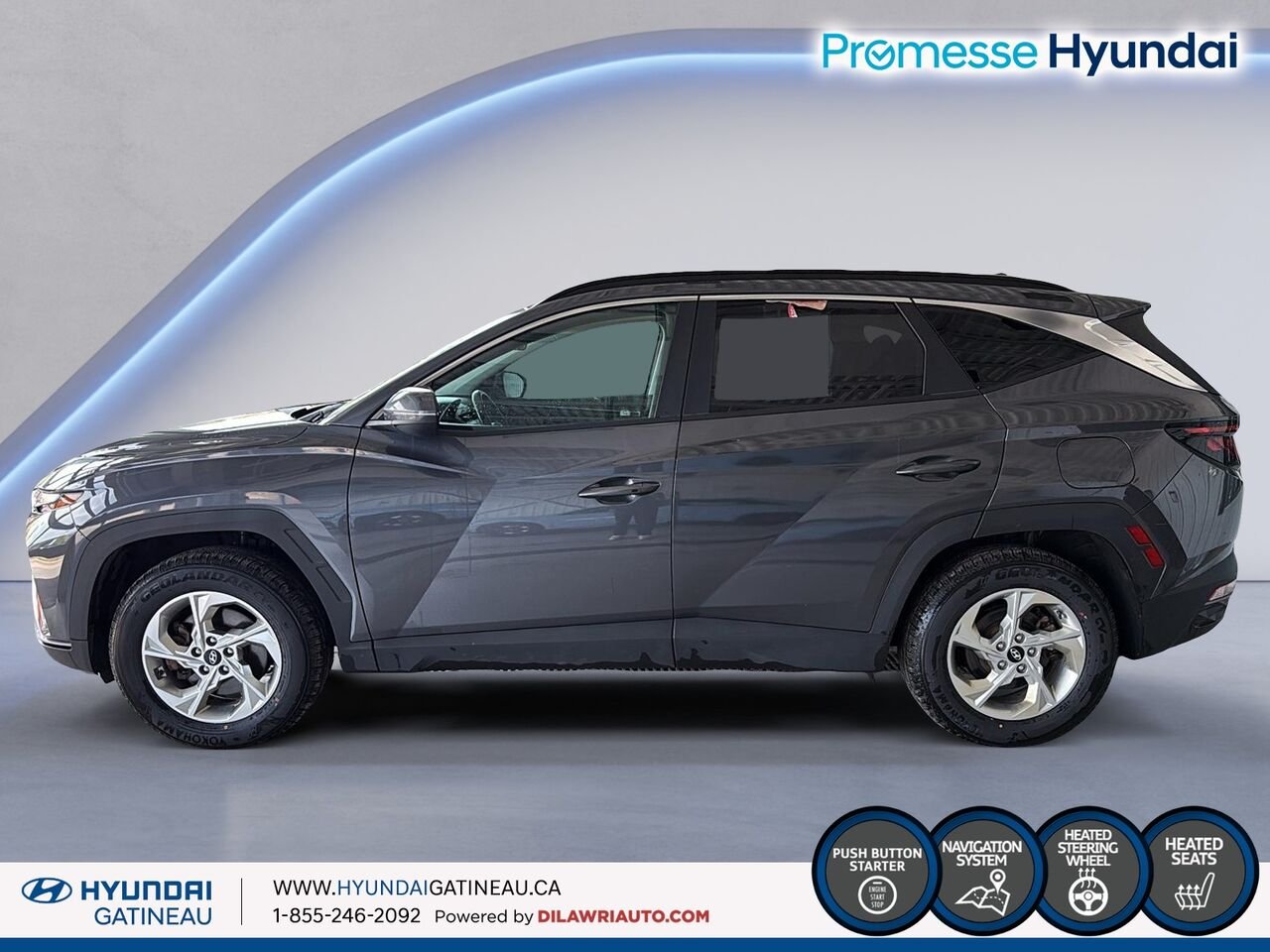 Hyundai Tucson 2024 Gris Gatineau - photo #4