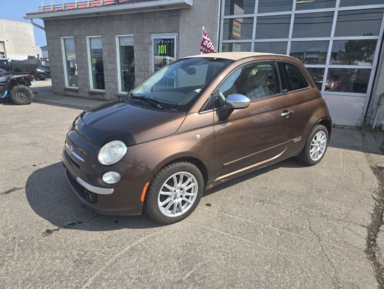 2012 FIAT 500 2012 Brown