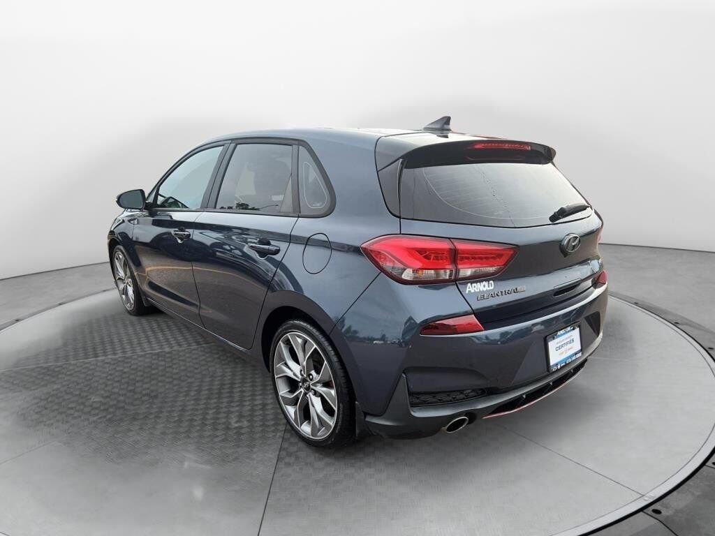 2020 Hyundai Elantra GT VIN KMHH55LC5LU130968 Blue Chicoutimi - photo #3