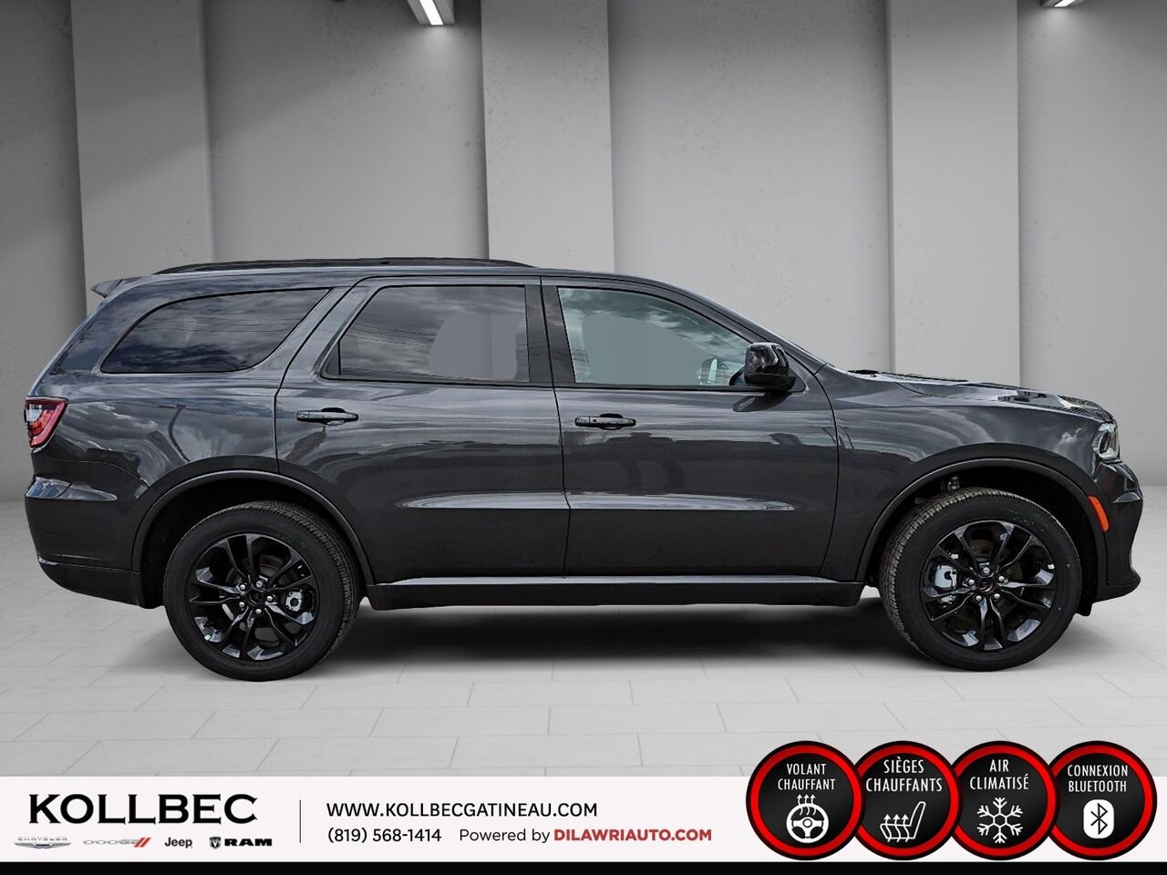 Dodge Durango GT TI 2026 Gris vaporeux Ottawa & Gatineau - photo #13