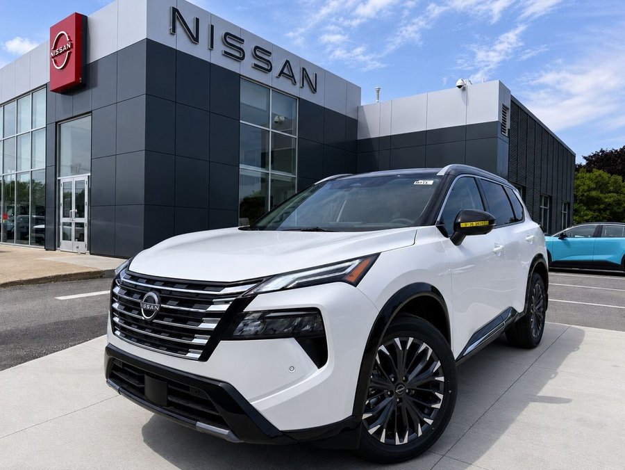 NISSAN Rogue 2026 2026 Blanc Everest triple couche deux tons