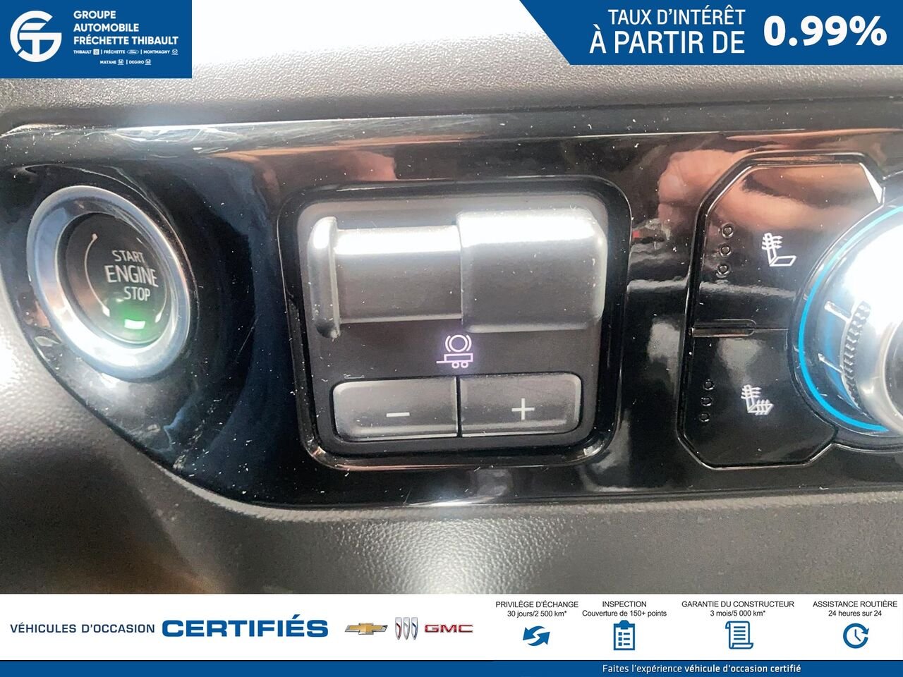 GMC SIERRA Elevation cabine multiplace 4RM 157 po 2024 Blanc Montmagny - photo #19