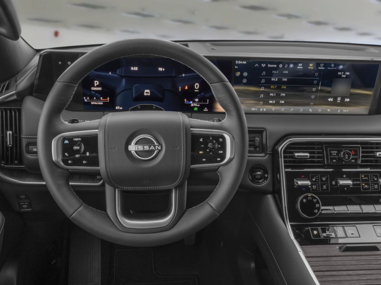 2026 NISSAN Armada Everest White Pearl Tricoat Saint-Georges - photo #7