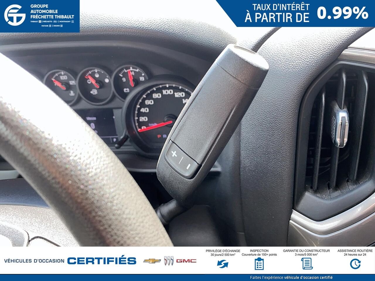 CHEVROLET SILVERADO Custom Trail Boss cabine multiplace 4RM 157 po 2025 Gris Montmagny - photo #13