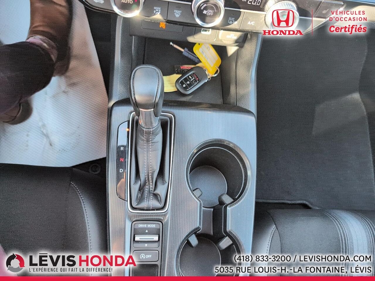Honda Civic Sport-B Sport-B CVT 2023 Noir Lévis - photo #27