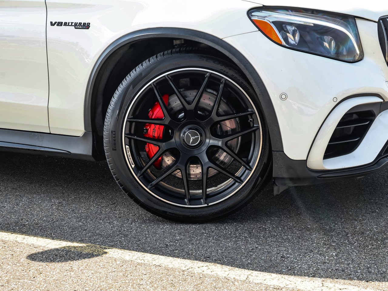 2019 Mercedes-Benz GLC AMG GLC 63 S 4MATIC+ SUV designo Diamond White Sherwood Park - photo #10