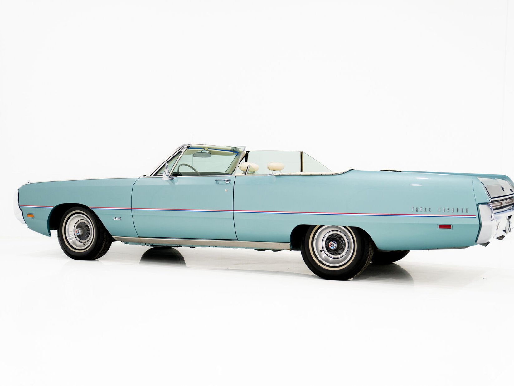 Chrysler 300 1969 Bleu Montréal - photo #4