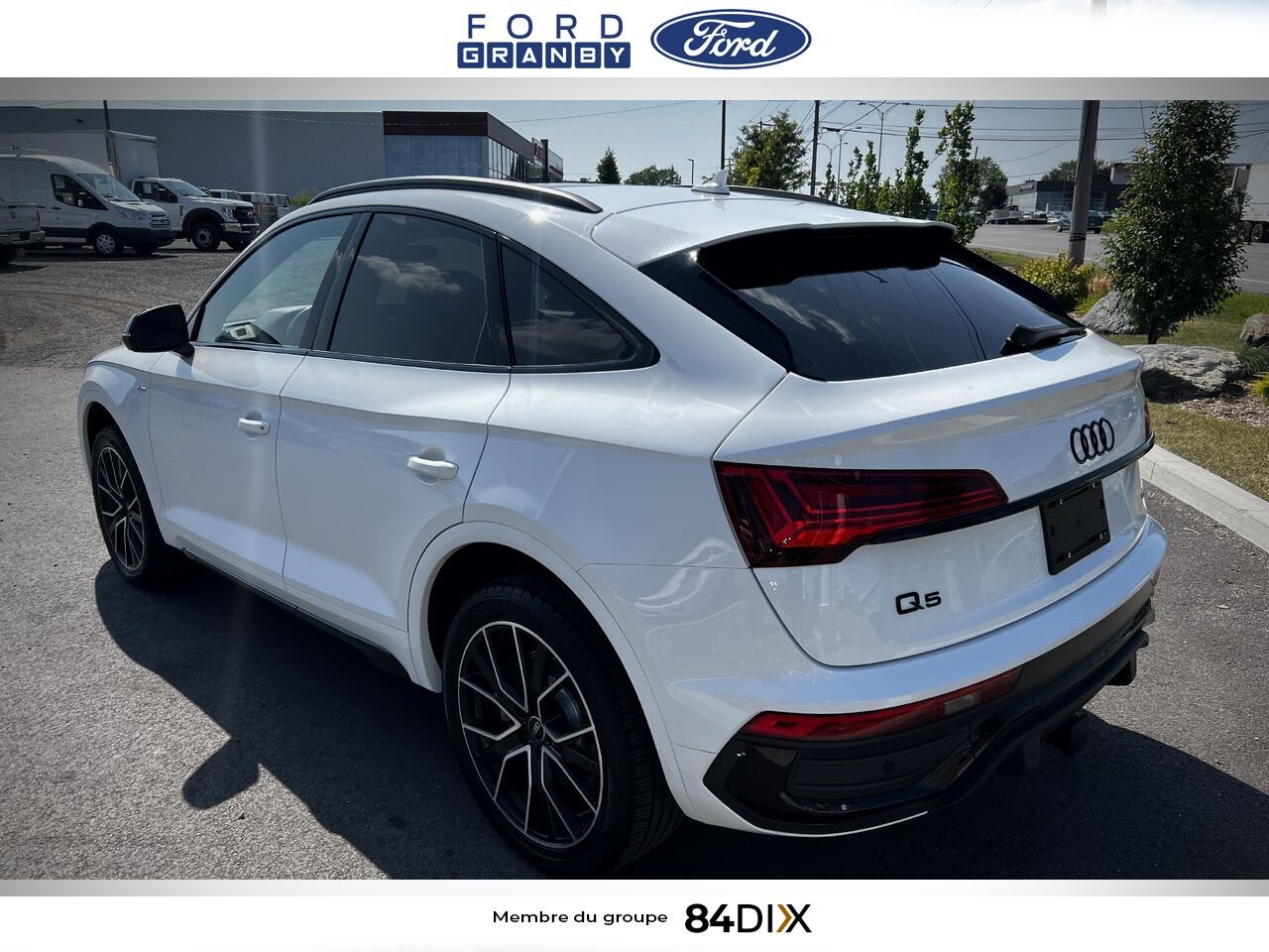 Audi Q5 Sportback 2022 Blanc Granby - photo #5