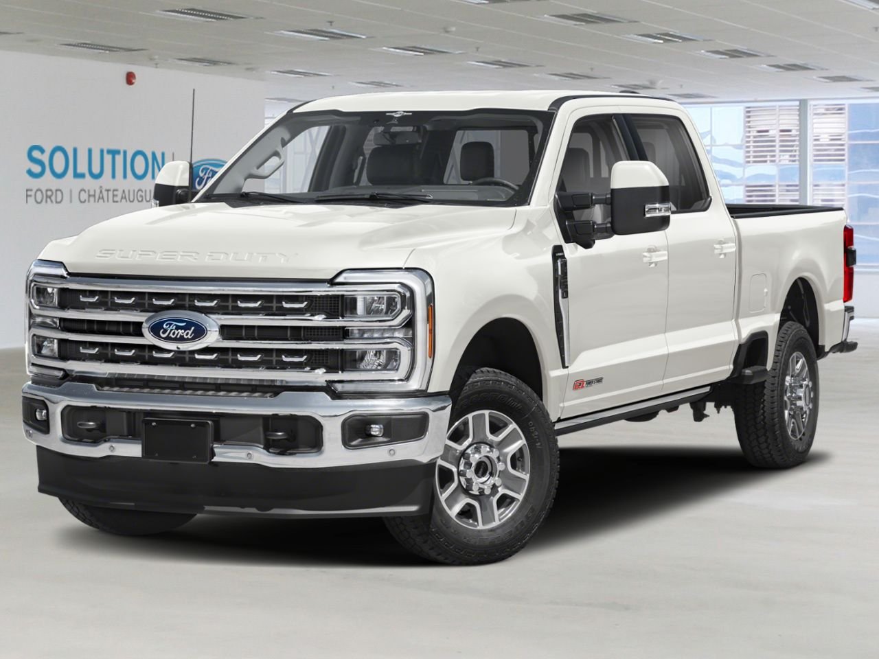 Ford Super Duty F-250 SRW LARIAT CABINE 6 PLACES 4RM CAISSE DE 6,75 PI 2026 Blanc astral métallisé trois couches Châteauguay - photo #0