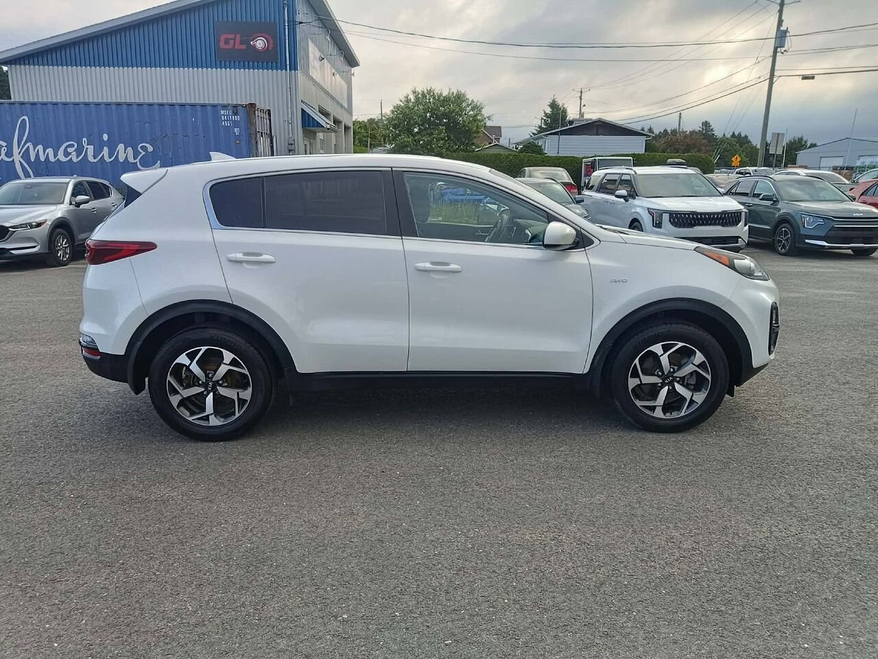 2020 Kia Sportage White Lac Mégantic - photo #2