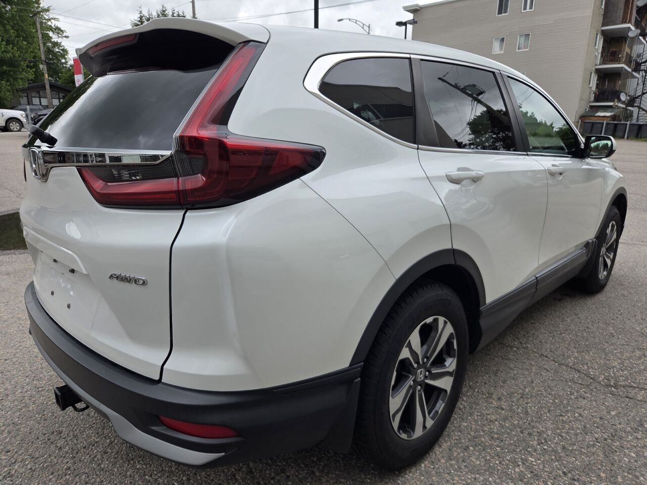 Honda CR-V 2021 Blanc Mont-Laurier - photo #4