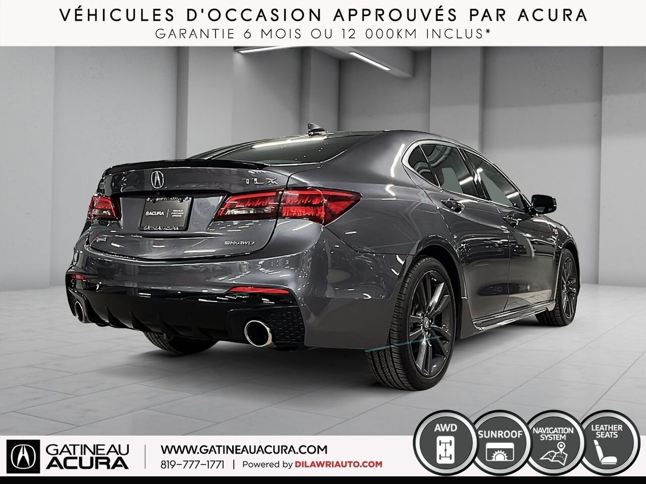 Acura TLX A-Spec Tech SH-AWD 2020 Gris Gatineau - photo #15