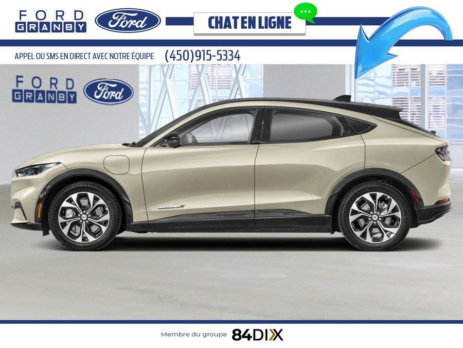 Ford Mustang Mach-E Haut de gamme TI 2025 Sable du désert