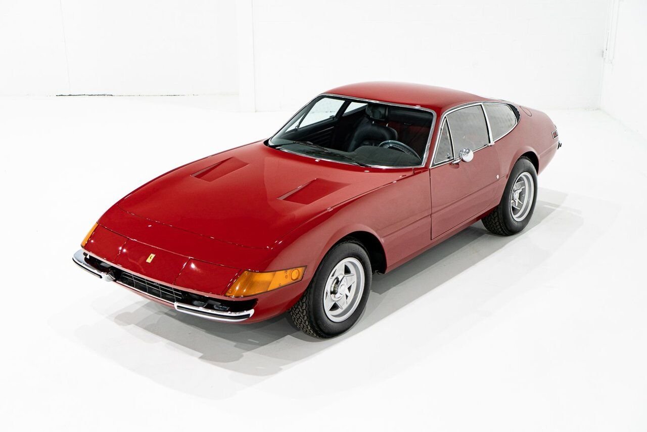1973 Ferrari 365 GTB4 Daytona 18,301 miles With Orig Books/Tools/ Carbs / Filter Box Red Montreal - photo #6