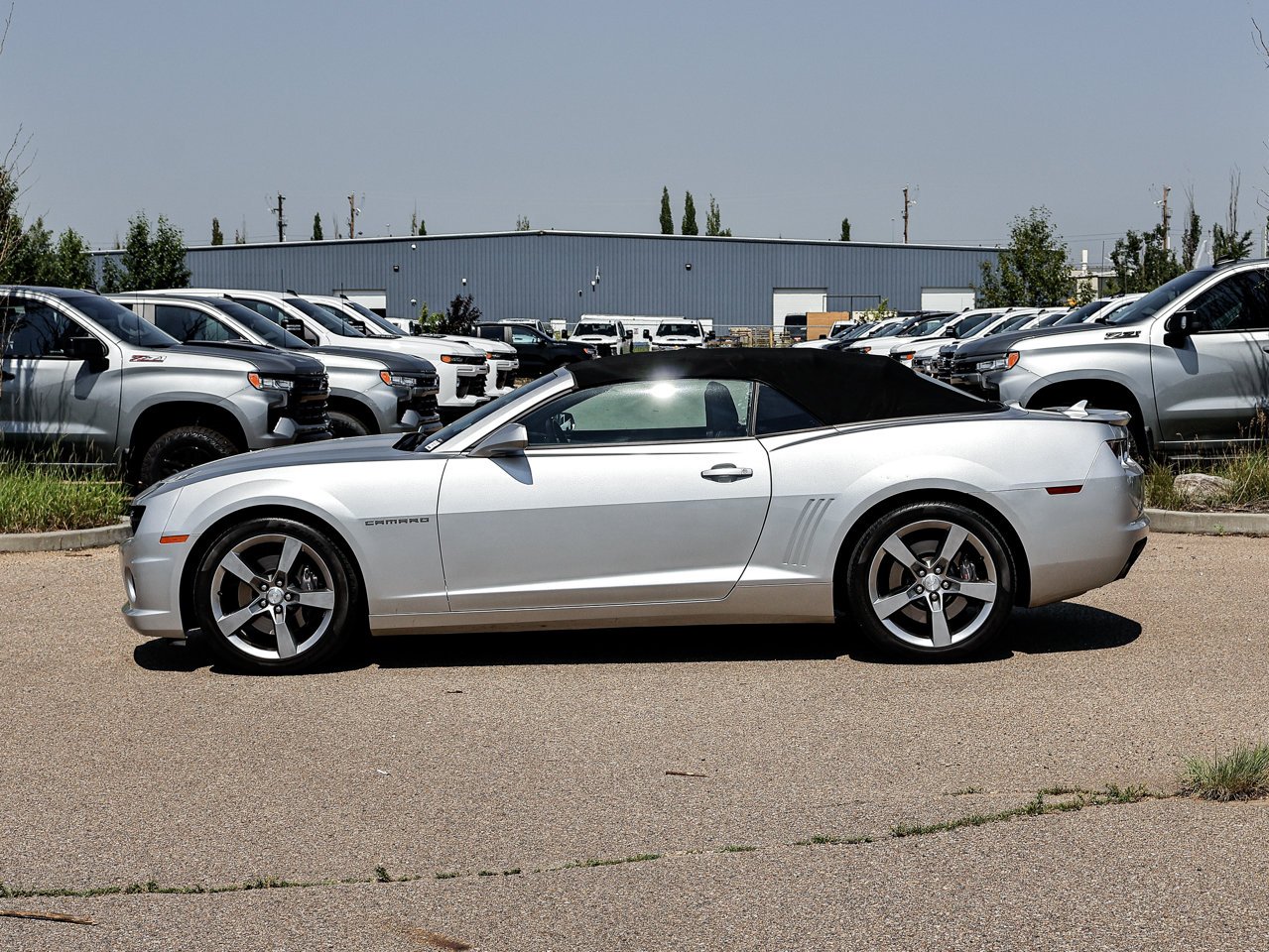 2012 Chevrolet Camaro 2dr Conv 2SS Grey Sherwood Park - photo #9