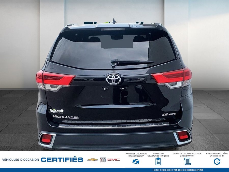 TOYOTA HIGHLANDER SE/XLE Traction intégrale 4 portes XLE 2017 Noir