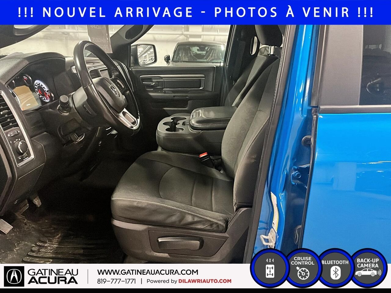 2021 Ram 1500 Classic Warlock Quad Cab 4x4 Blue Ottawa & Gatineau - photo #9