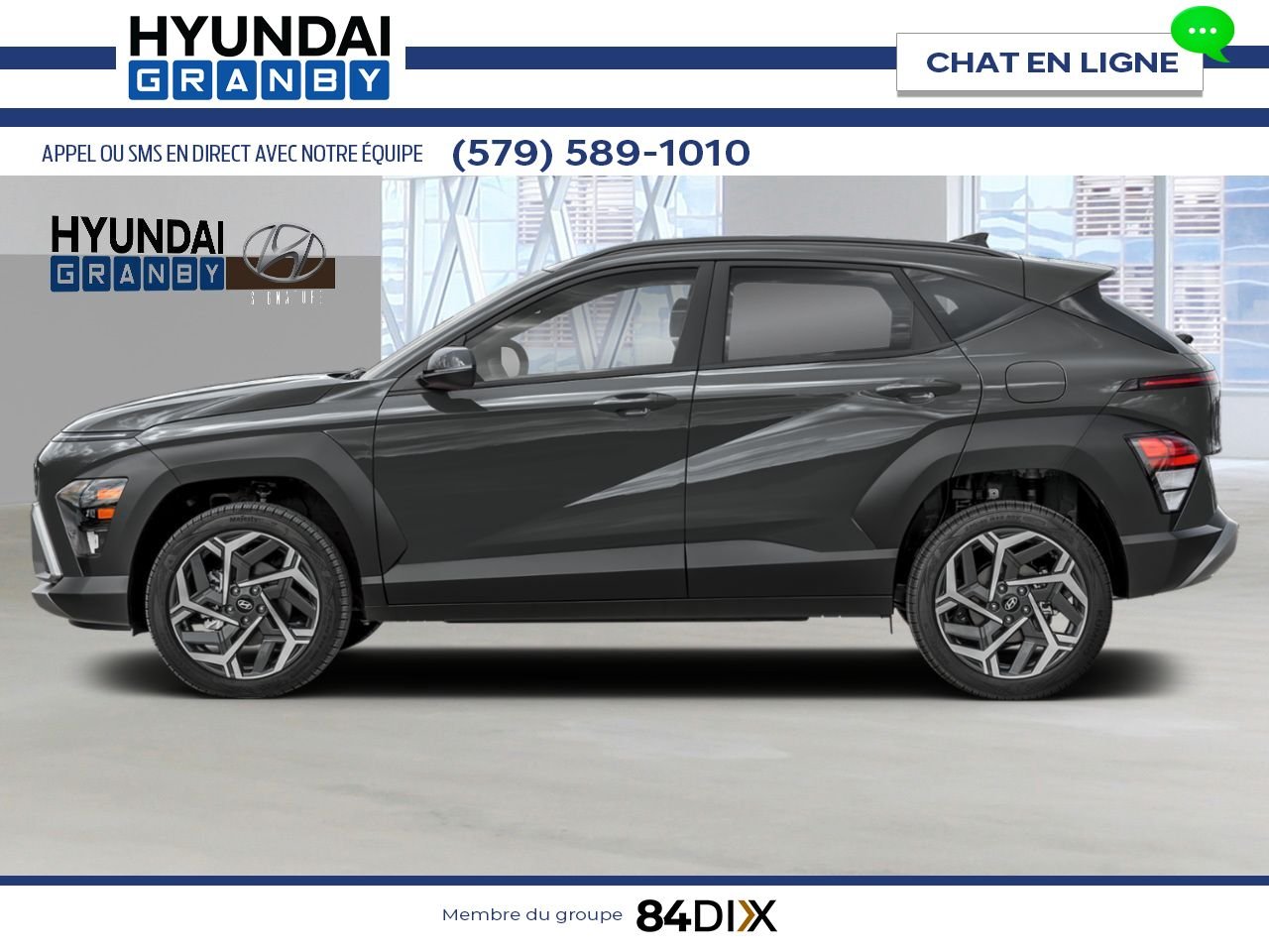 2026 HYUNDAI Kona Ecotronic Grey Granby - photo #1