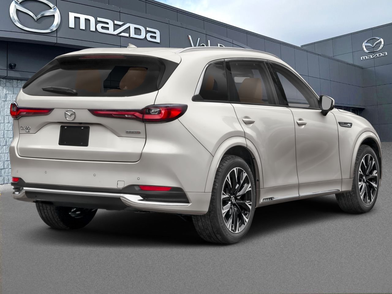 Mazda CX-90 hybride léger Signature TI 2026 Quartz platine métallisé Val-David - photo #2
