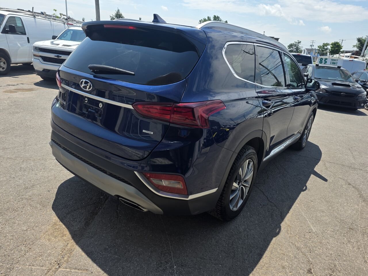 Hyundai Santa Fe 2020 Bleu Longueuil, - photo #5