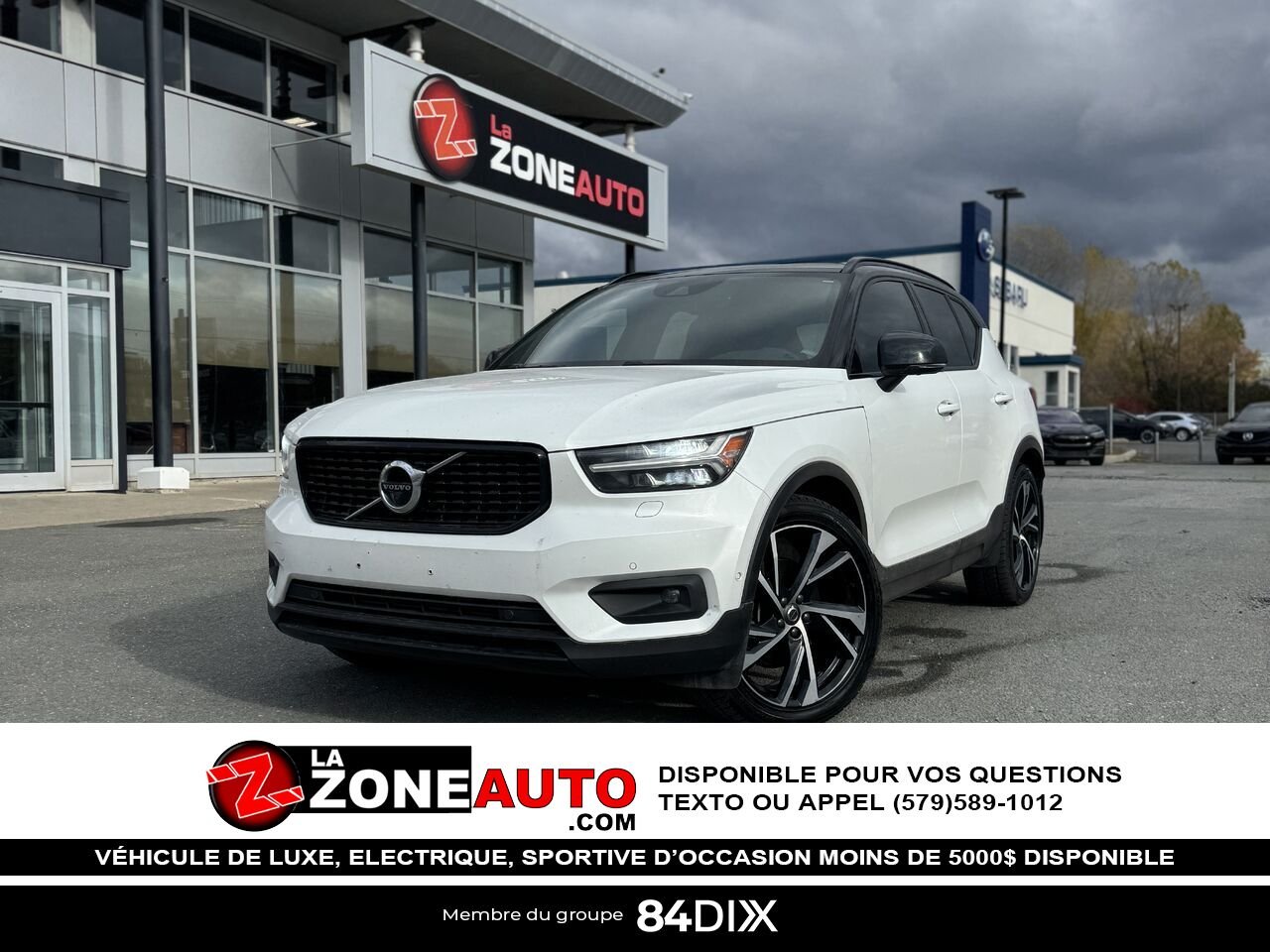 Volvo XC40 R-Design 2020 Blanc Granby - photo #0