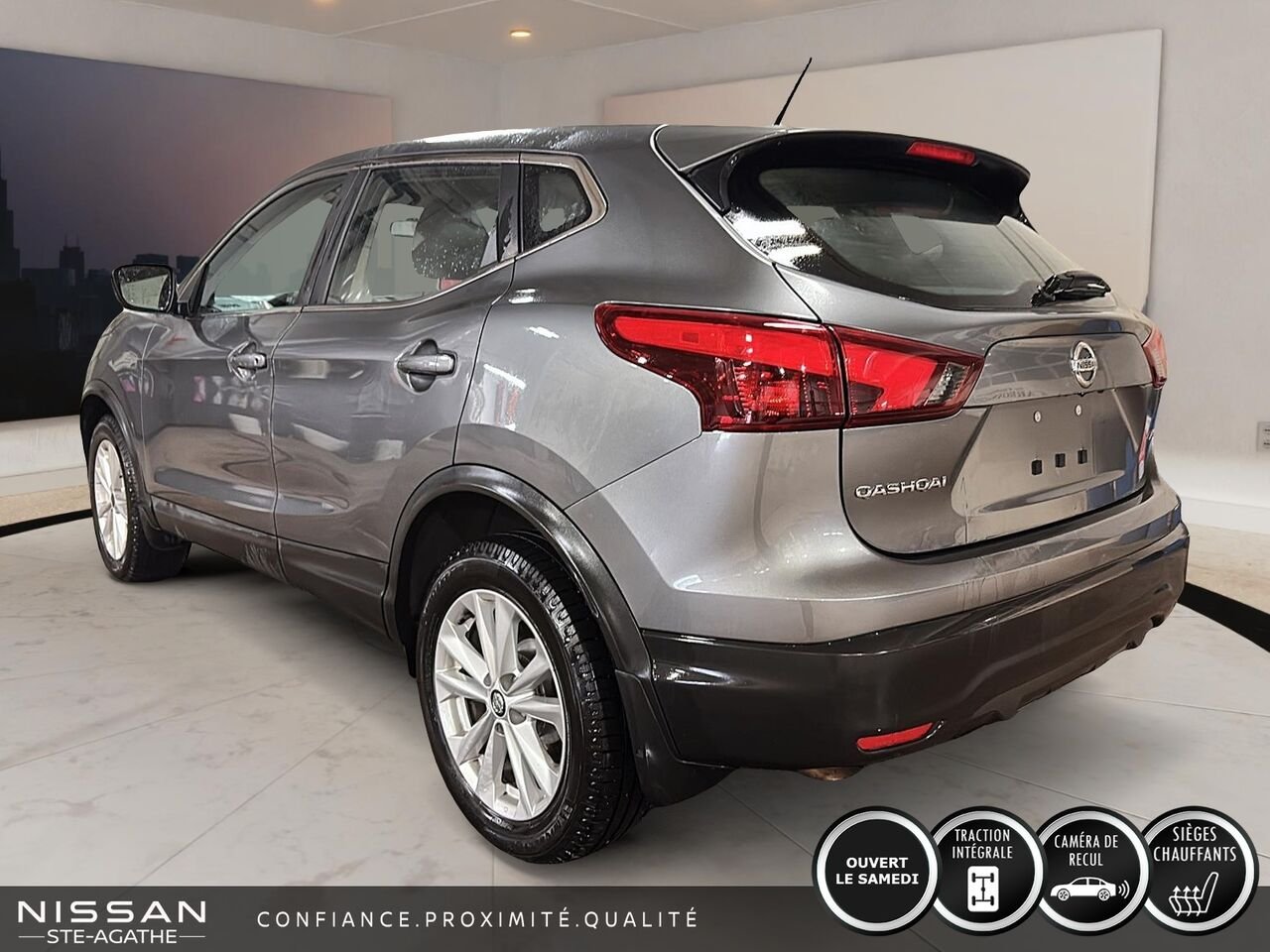Nissan Qashqai S TI CVT 2019 Gris Saint-Jérôme - photo #4