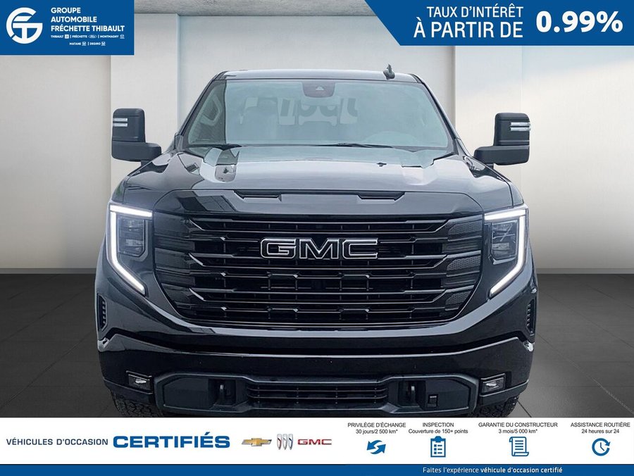 GMC SIERRA Elevation cabine multiplace 4RM 157 po 2024 Noir