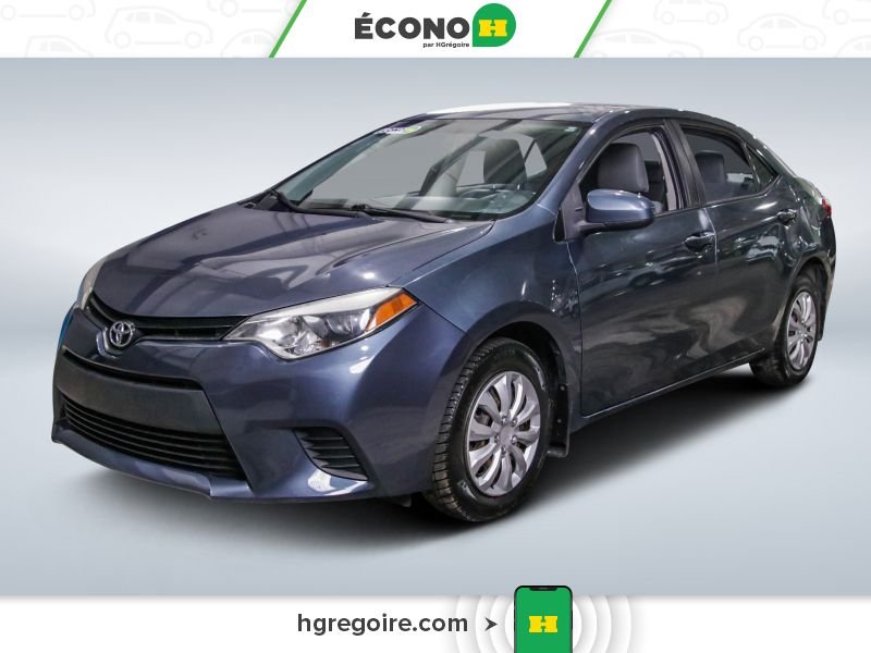 2016 Toyota Corolla Blue Laval - photo #2