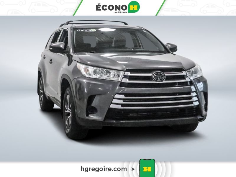 Toyota Highlander 822504 | LE AWD GR ÉLEC A/C BLUETOOTH CAMÉRA MAGS 2018 Gris Laval - photo #0