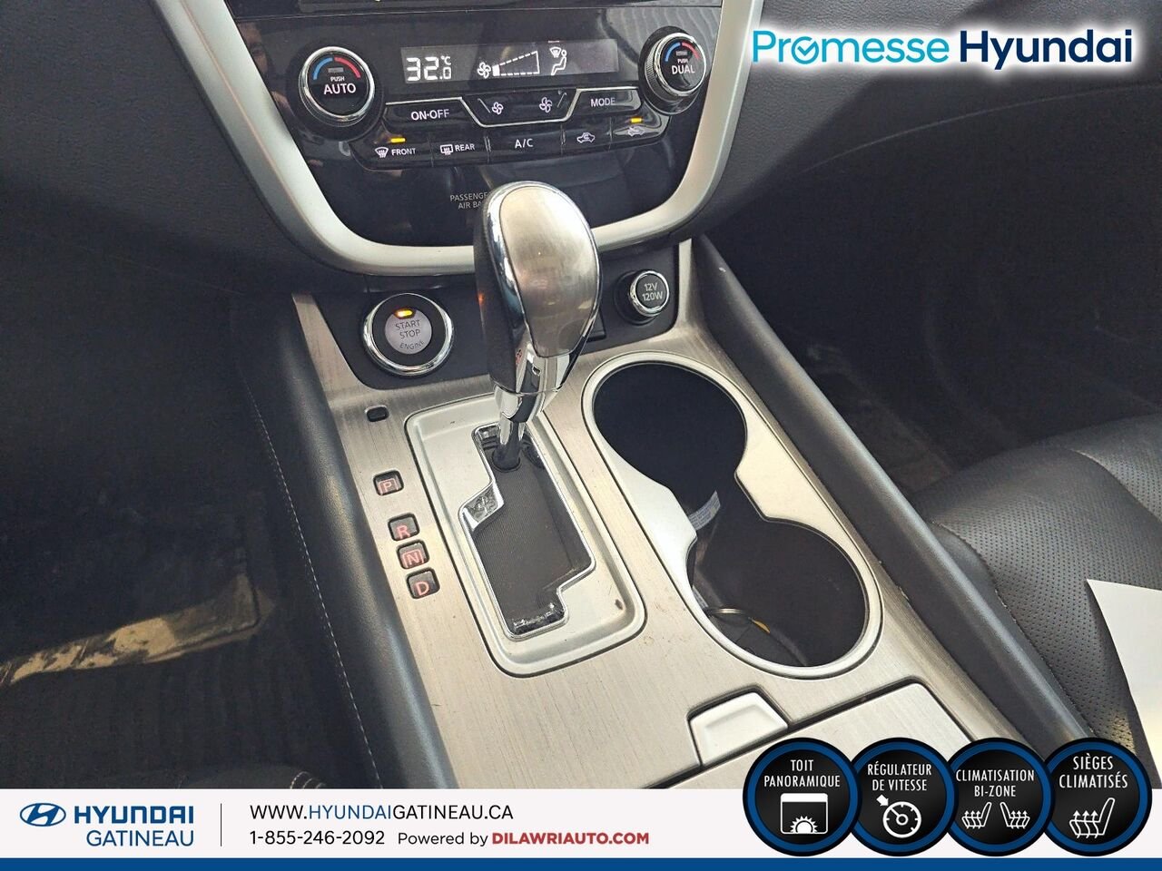 Nissan Murano Traction intégrale 4 portes SL 2016 Ottawa & Gatineau - photo #14