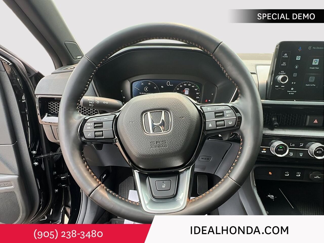 2026 HONDA CR-V Hybrid Crystal Black Pearl Mississauga - photo #12