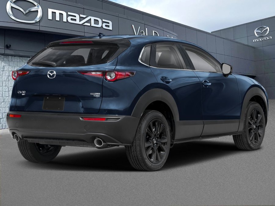 Mazda CX-30 GT TI avec moteur turbo, KURO 2026 Bleu cristal foncé mica