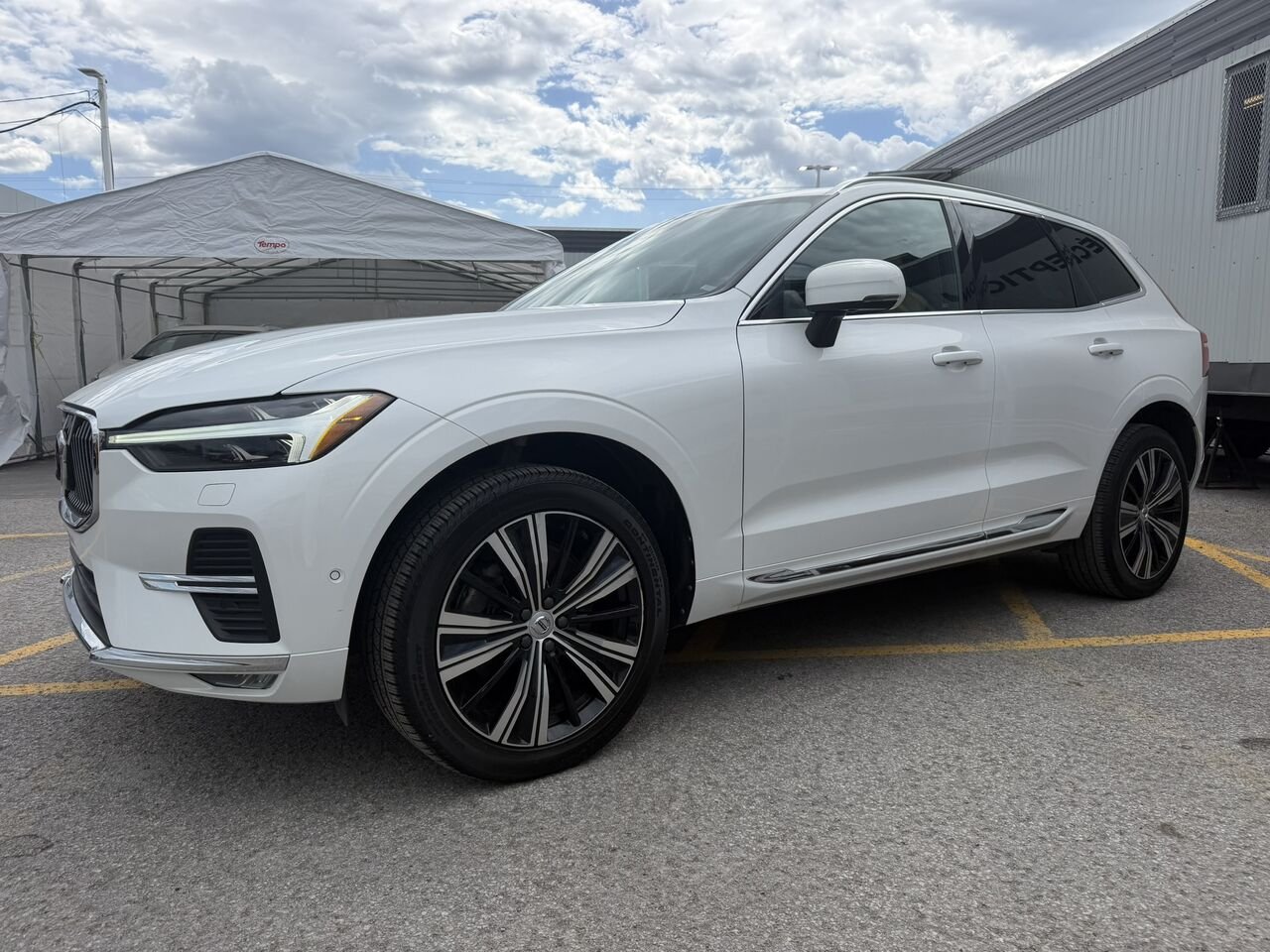 Volvo XC60 B6 Ultimate AWD 2023 Blanc Laval - photo #0
