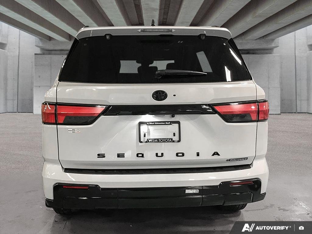2025 Toyota Sequoia 2500275A | Limited, former executive demo. Under 18,000km Wind Chill Pearl Edmonton - photo #4