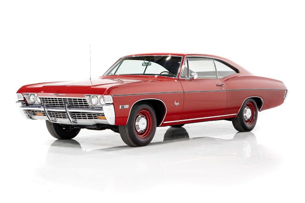 1968 Chevrolet Impala Match N# L72 427/425 4spd 4.56gear Org Bill Of Sale | PRIX EN USD Red Montreal - photo #0