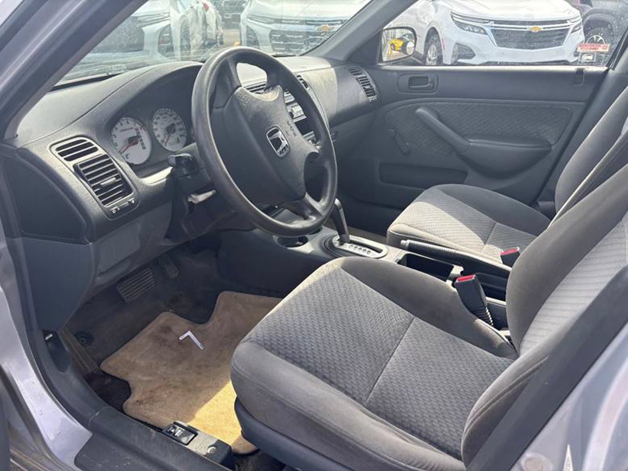 2004 Honda Civic Sdn 4dr Sdn SE Auto Grey Sherwood Park - photo #5